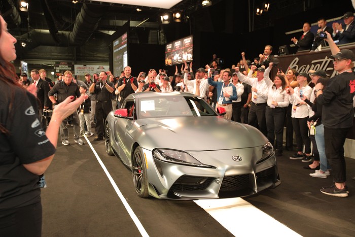 First 2020 Toyota Supra sells for $2.1 million