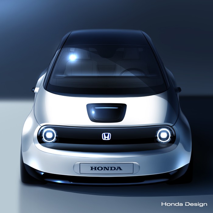 Honda EV prototype revealed ahead of Geneva