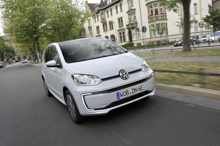 Regulations could force Volkswagen to drop gasoline-powered up! city car