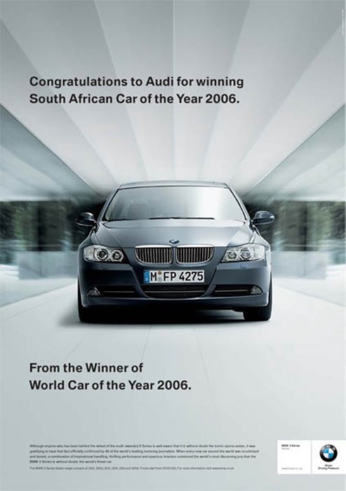BMW, Audi, Subaru engage in advertising spat?