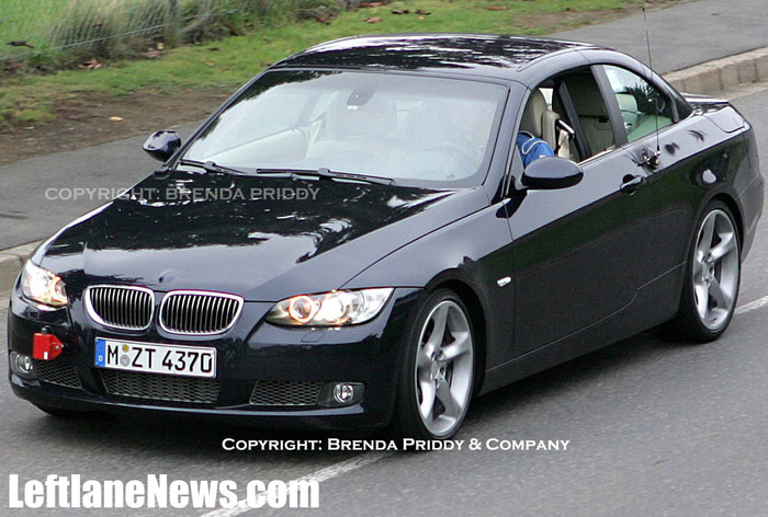 Almost there: 2008 BMW 3-series cabrio nearly undisguised