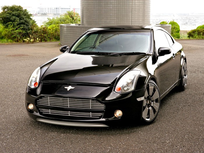 Customizer gives Infiniti G35 an Aston grille