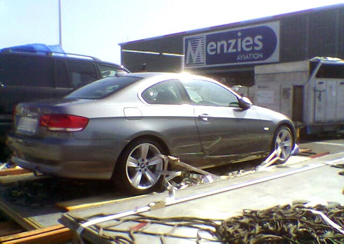 2007 BMW 3-Series coupe caught with no disguise