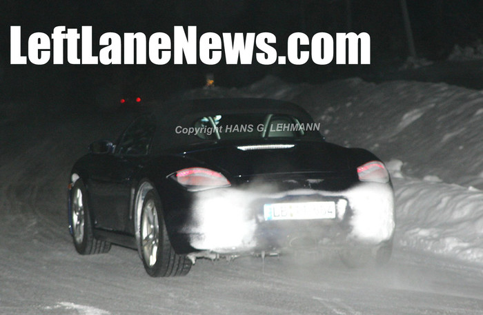 Spied again: 2008 Porsche Boxster face-lift