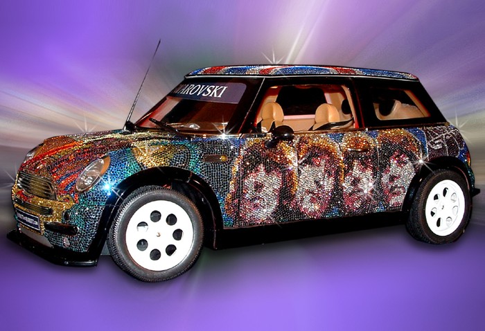 The future of bling: Crystal-encrusted SUVs?