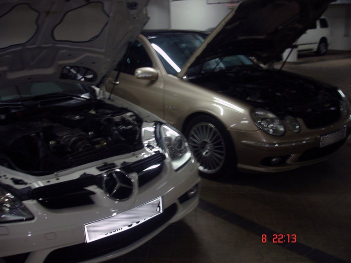 Wealthy Mercedes enthusiast puts SLR engine in an E-Class