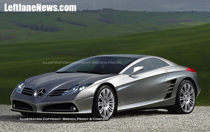 Illustrations: Mercedes/McLaren SLS in the works?