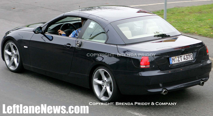 Almost there: 2008 BMW 3-series cabrio nearly undisguised