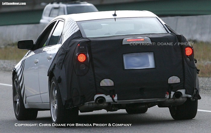 Spied: 2009 Cadillac CTS-V