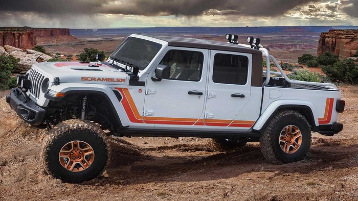Jeep unveils six Gladiator-based concepts for 2019 Moab safari