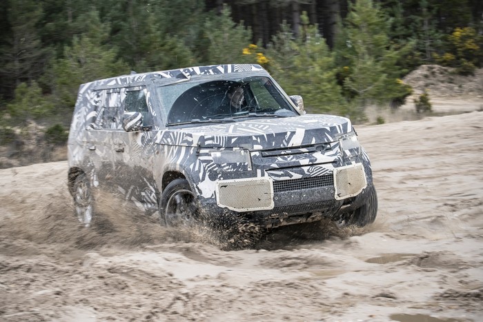 Land Rover shows 2020 Defender testing around the world