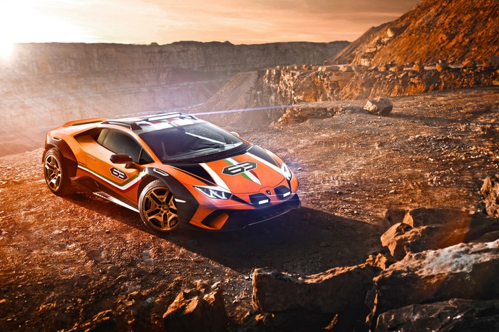 Lamborghini seriously considering off-road Huracan Sterrato for production?