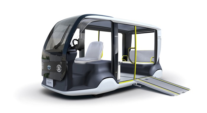 Toyota builds electric shuttle for Tokyo Olympics