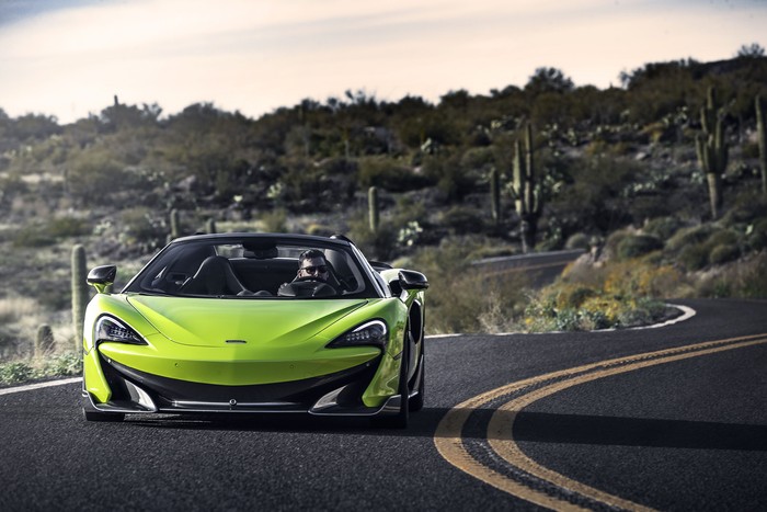 McLaren 600LT Spider arrives in US with $256,500 price tag