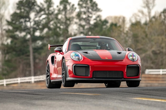 Porsche 911 GT2 RS sets production car record at Road Atlanta