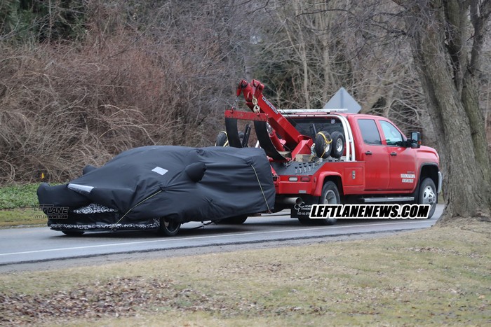 Chevrolet's C8 Corvette woes caught in the wild
