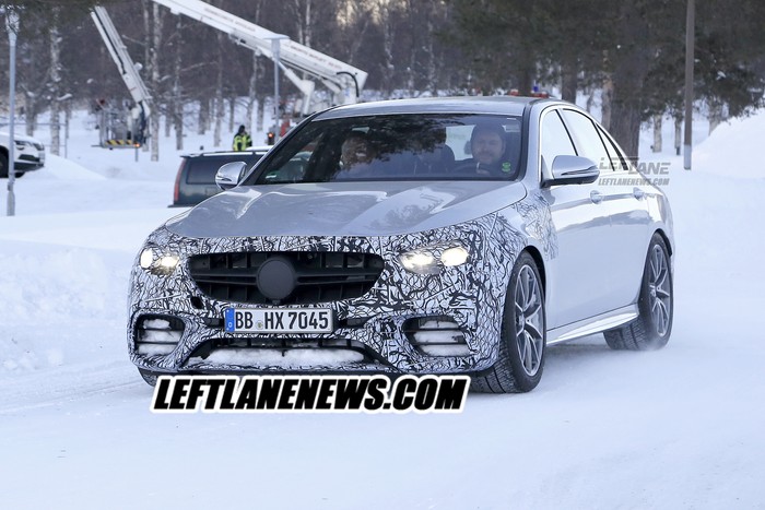 Spied: Mercedes-AMG E63 Sedan facelift breaks cover