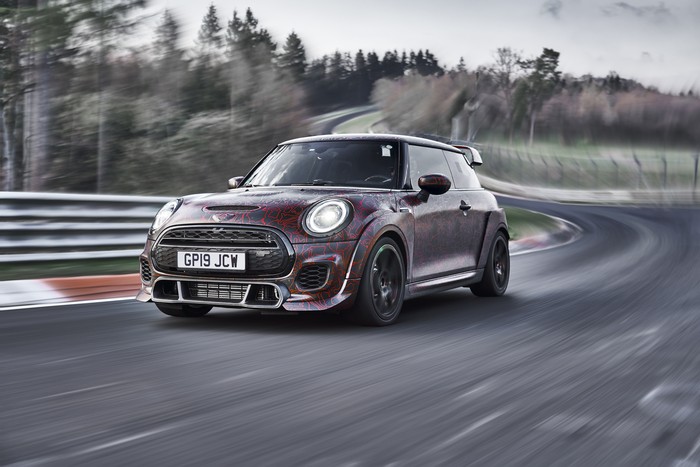 Mini shows 2020 John Cooper Works GP flexing its muscles on the 'Ring
