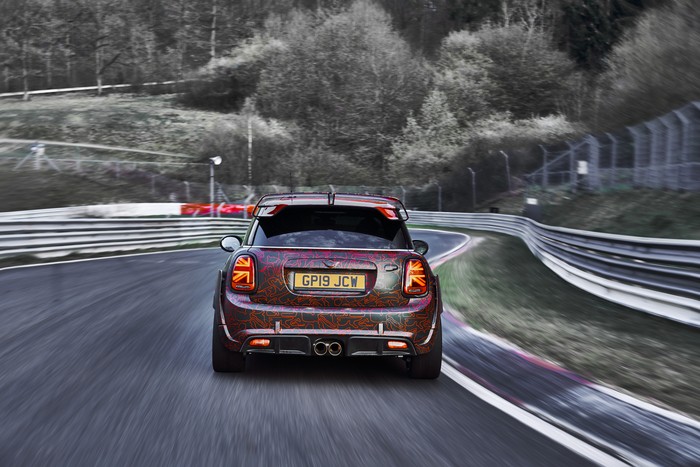 Mini shows 2020 John Cooper Works GP flexing its muscles on the 'Ring