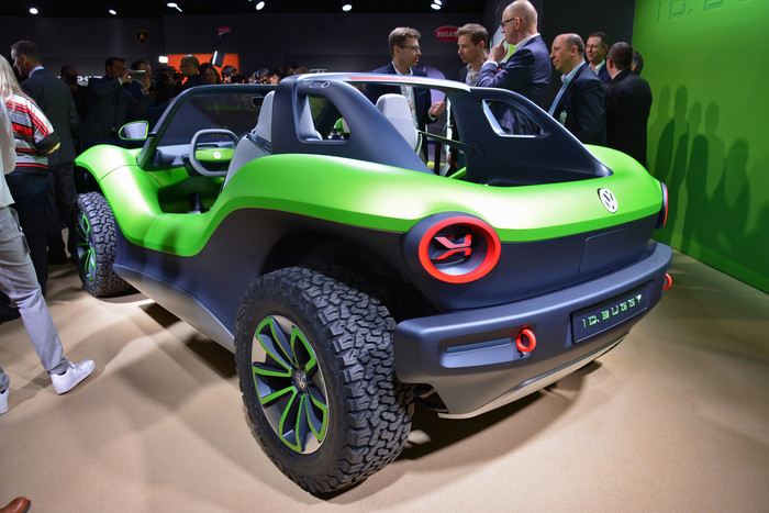 Geneva LIVE: Volkswagen's electric ID. Buggy concept