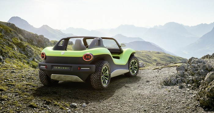 Geneva LIVE: Volkswagen's electric ID. Buggy concept