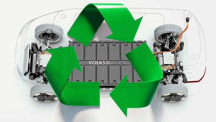 Volkswagen outlines EV battery recycling strategy
