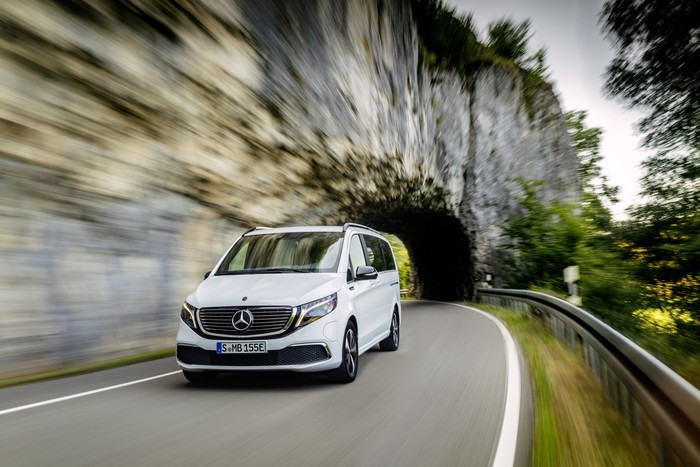 Mercedes-Benz reveals all-electric EQV van