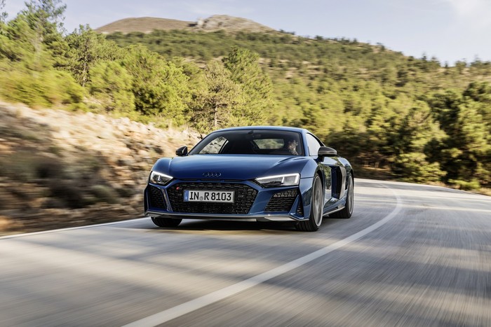 The third-generation Audi R8 could carry on with a V10 after all
