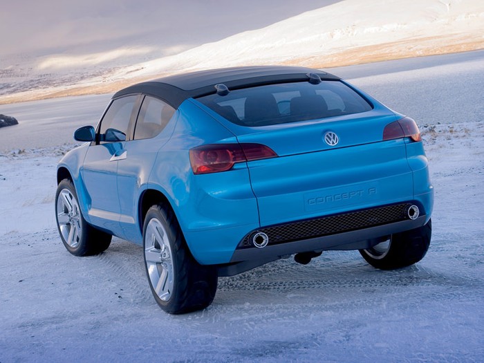 Volkswagen unveils 2007 Concept A crossover (Golf SUV?)