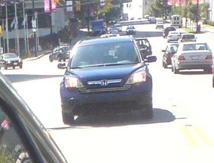 2007 Honda CR-V caught without disguise