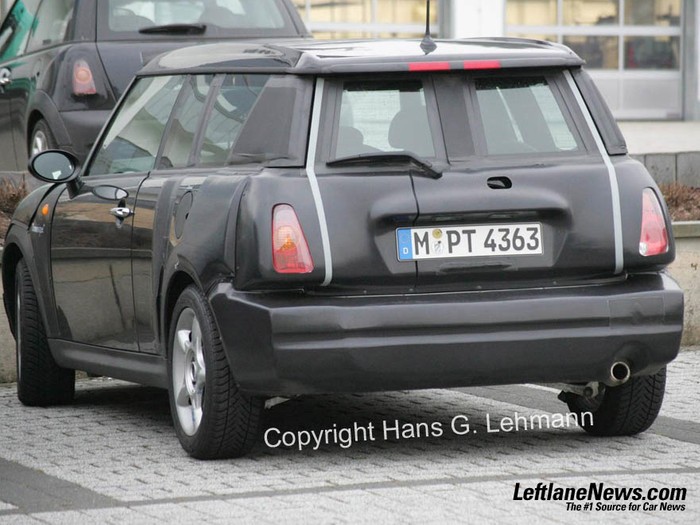 Spied: Clear shots of the 2008 MINI Clubman (R55)