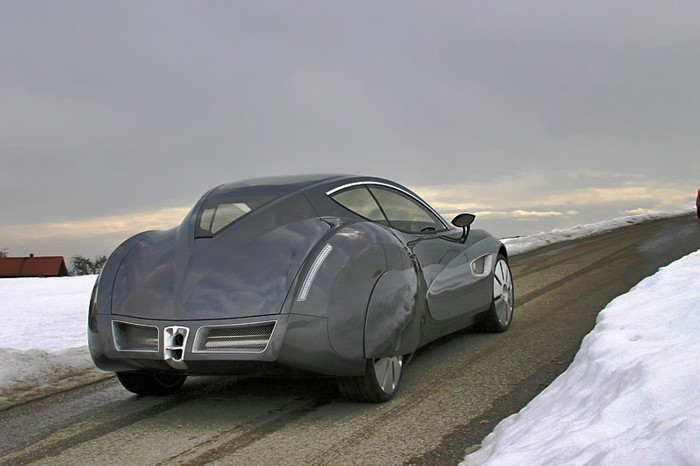 Russo-Baltique Impression: Russian-German supercar concept