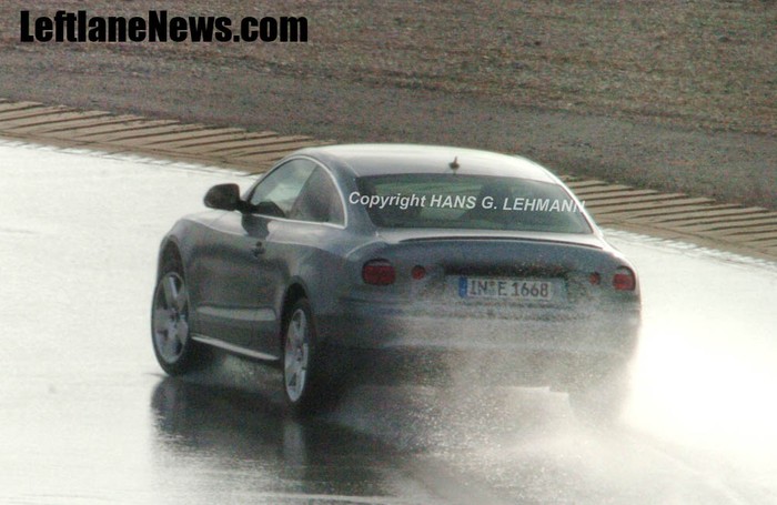 Audi A5 spotted with less disguise