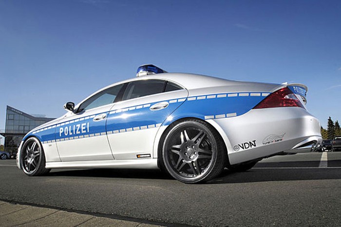 Brabus builds police-issue CLS Rocket