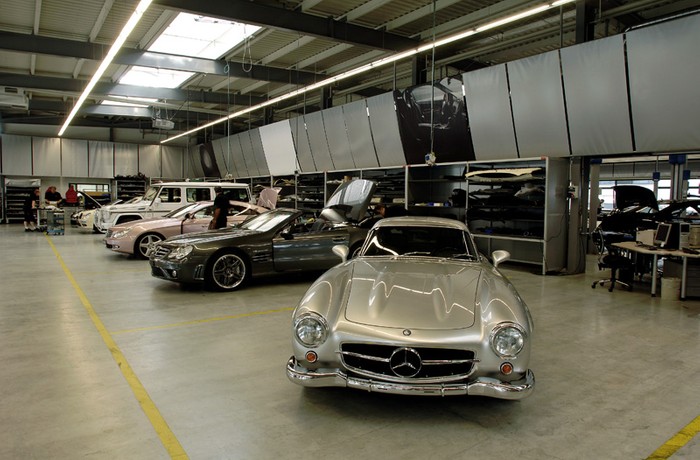 A look at the new Mercedes AMG studio