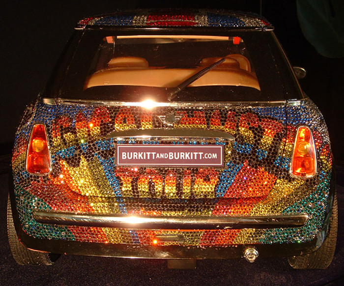 The future of bling: Crystal-encrusted SUVs?