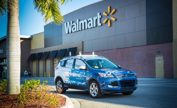 Ford partners with Walmart for autonomous deliveries