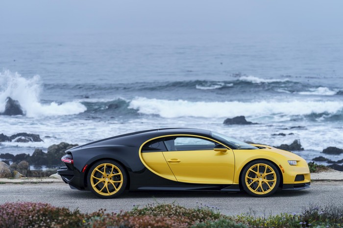 Bugatti delivers first US Chiron in Pebble Beach