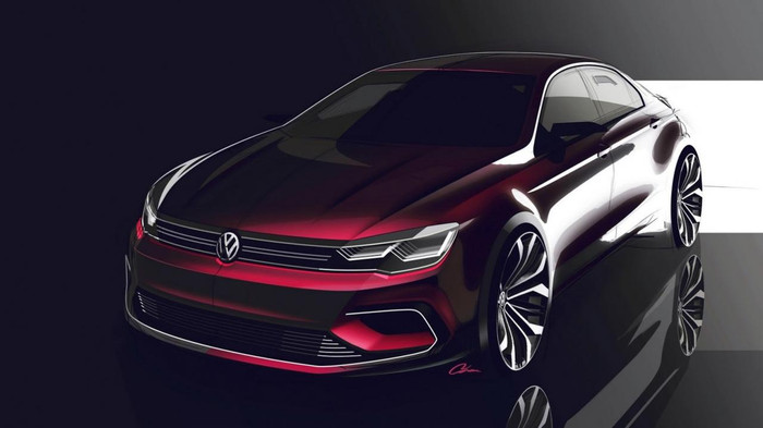 Beijing LIVE: Volkswagen New Midsize Coupe concept