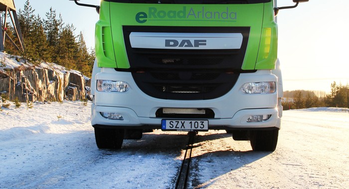 Sweden opens slot-track road that charges EVs on the fly