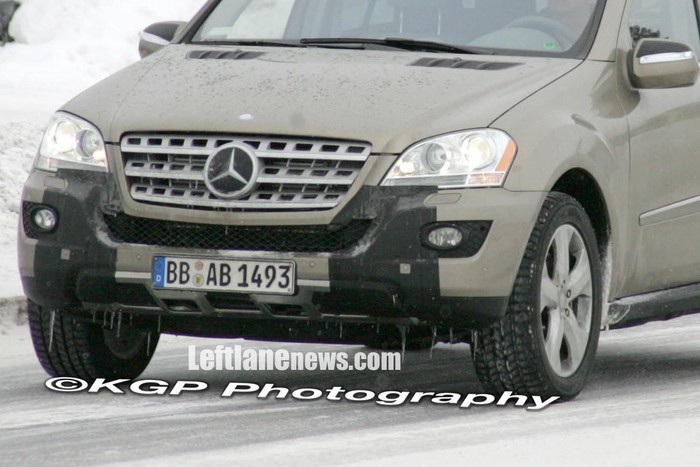 Spied: Mercedes-Benz ML Hybrid