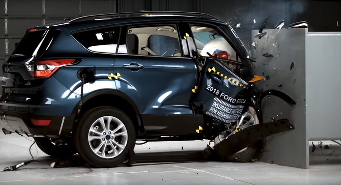 Ford Escape worst performer in passenger-side crash test