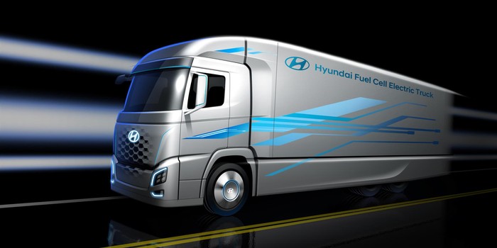 Hyundai teases fuel cell electric truck