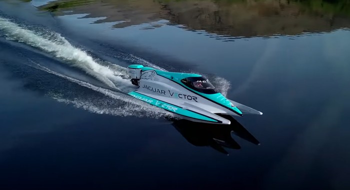 Jaguar sets new speed record for electric boats [Video]