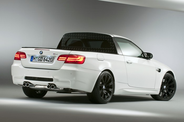 BMW unveils versatile M3 pickup (M3 Camino?)