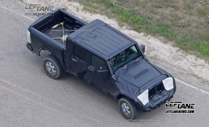 Jeep's Wrangler-based pickup won't be called Scrambler