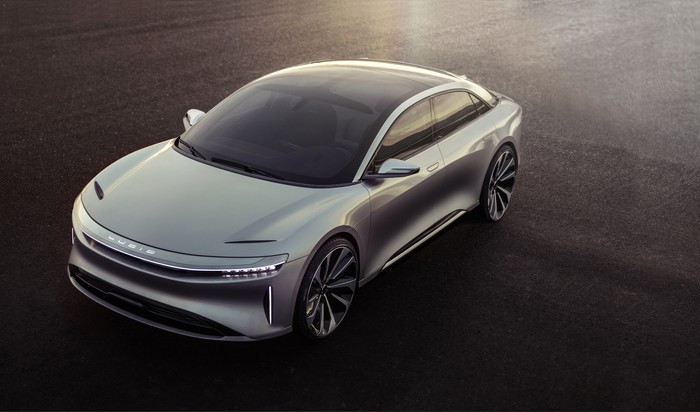 EV startup Lucid Motors unveils first concept