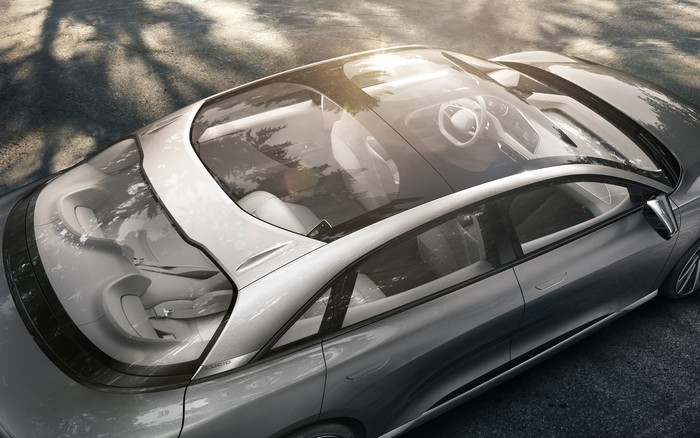 EV startup Lucid Motors unveils first concept