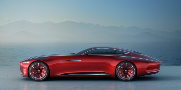Mercedes-Maybach 6 concept debuts in Monterey with sleek style, electric power