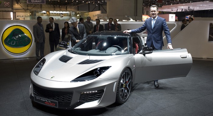 Lotus CEO busted going 102mph on public-road test drive
